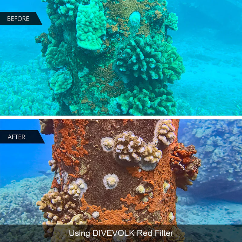 Divevolk Underwater Filters Kit with SeaTouch 4 Max Plus Product Photo