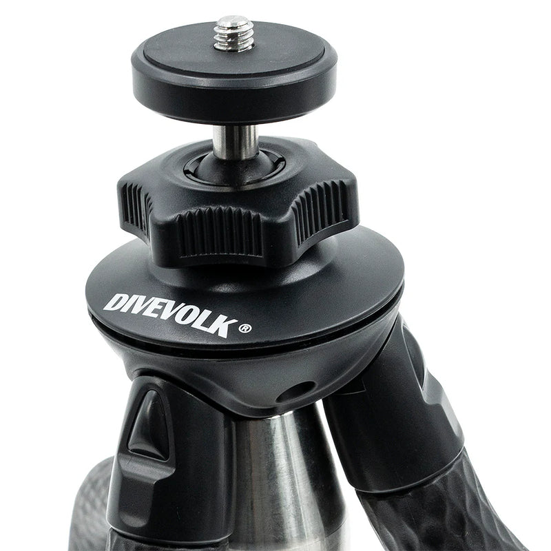 Divevolk Flexible Underwater Tripod with 1/4 PT Connector Product Photo