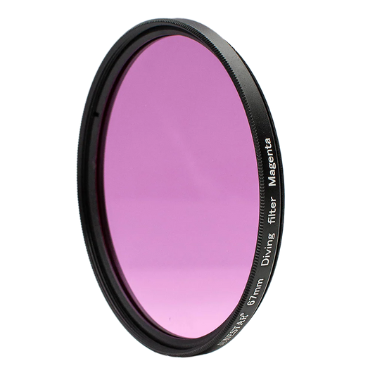 Divevolk 67mm Magenta Filter for Green Water Diving Product Photo