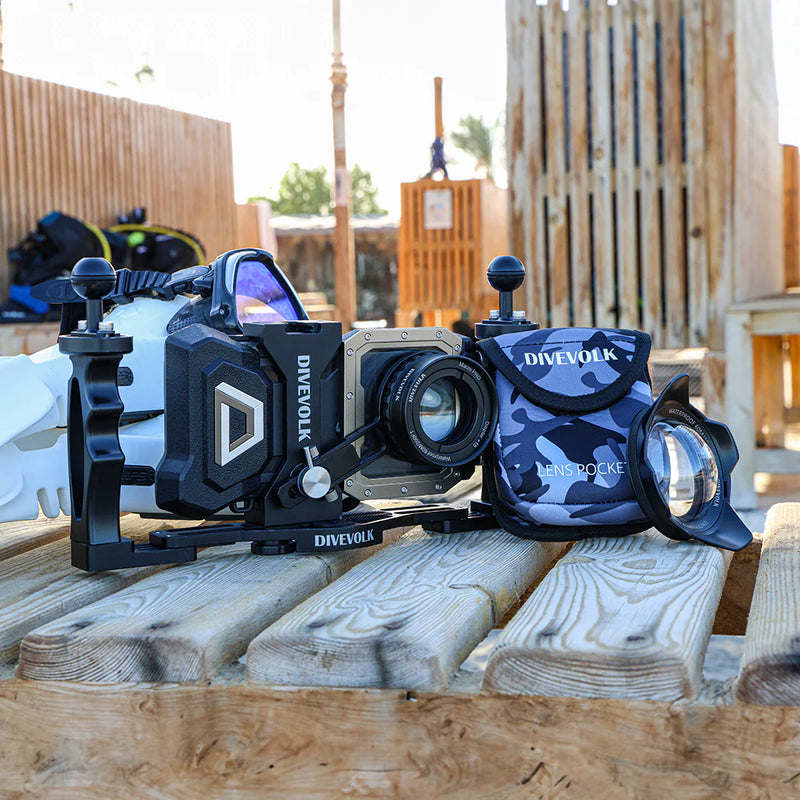 Divevolk Underwater Lens Pocket Storage Pouch Product Photo