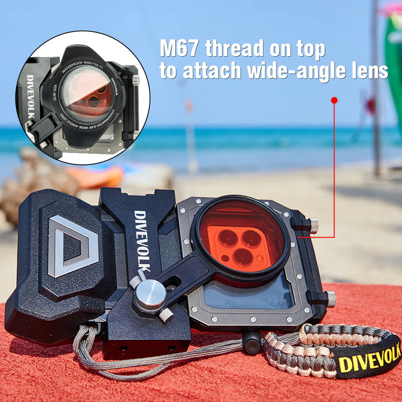 Divevolk Ocean Kit Underwater Smartphone Camera Bundle Product Photo