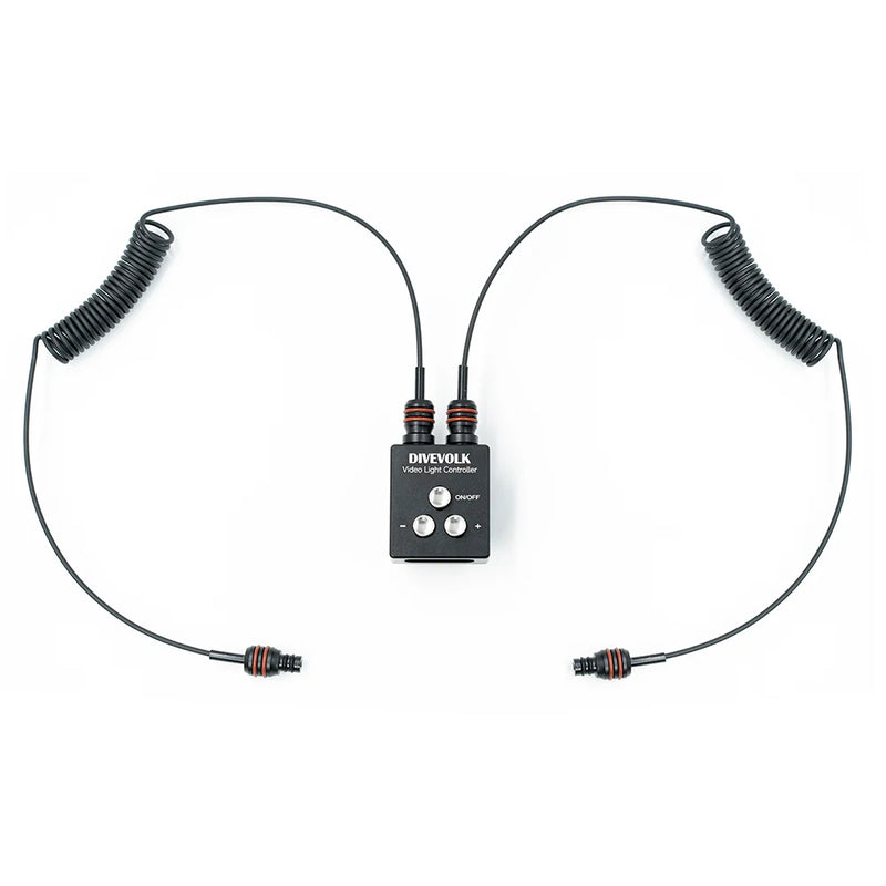 Divevolk Remote Control with Optical Fiber Cables for Underwater Lights Product Photo