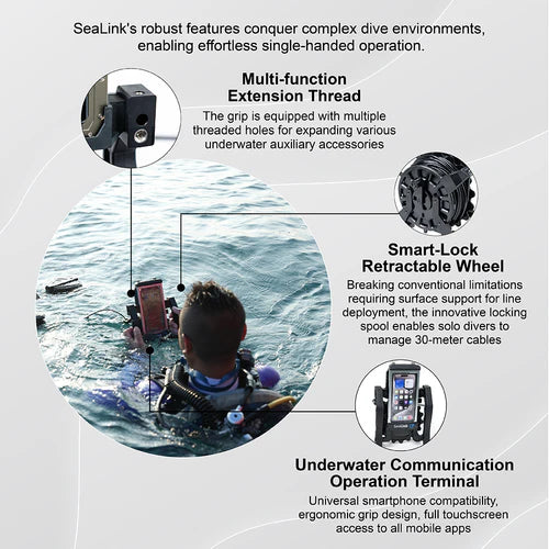DIVEVOLK SeaLink Underwater Signal Transmitter-Scuba Schools of America