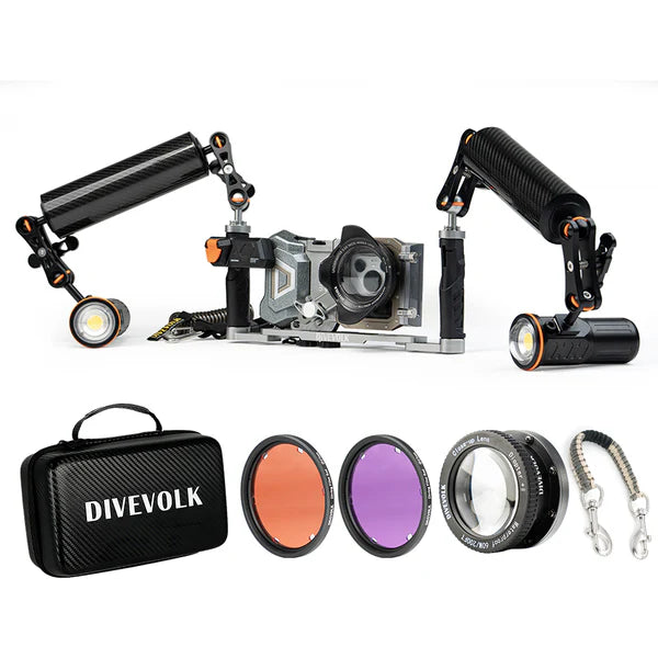 DIVEVOLK SeaTouch 4 Max Platinum Almighty Kit Underwater Housing for Smartphones-Scuba Schools of America
