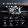 DIVEVOLK SeaTouch 4 Max Platinum Underwater Touchscreen Housing for Smartphones-Scuba Schools of America