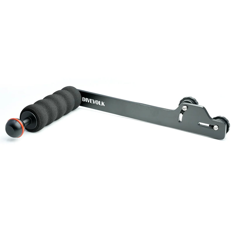 Divevolk Single Handle Underwater Camera Tray with Ball Head Product Photo