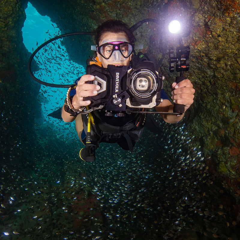 Divevolk Underwater Wide Angle Dome Lens M67 Product Photo