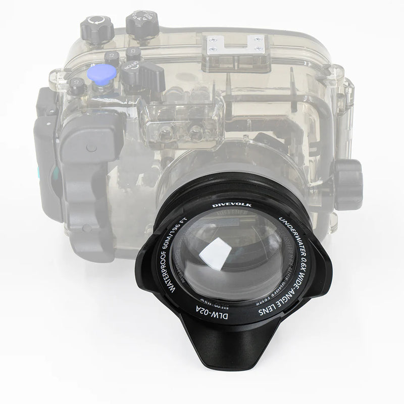 Divevolk Underwater Wide Angle Dome Lens M67 Product Photo