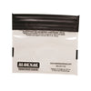 ALOKSAK clear waterproof storage bag front view showing transparent design and element proof storage branding