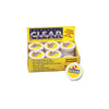 Clear anti-fog gel in white container with yellow lid, professional dive shop quality mask treatment solution