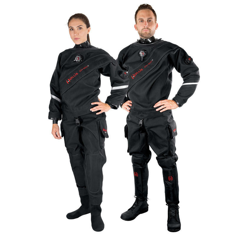 Hollis DX-300X Drysuit with Neoprene Socks Product Photo