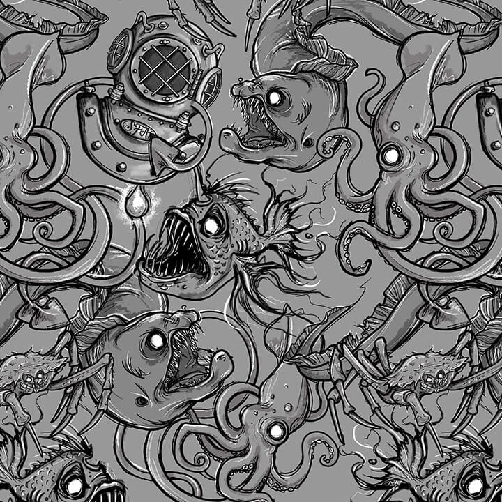 Mens Deep Sea