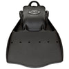 XDEEP Hard M-Size dive fins with spring heel strap — durable molded rubber fins designed for serious divers, featuring a firm blade and adjustable spring straps for a secure fit.