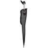XDEEP Hard XL-Size dive fins with spring heel strap — durable molded rubber fins designed for serious divers, featuring a firm blade and adjustable spring straps for a secure fit.