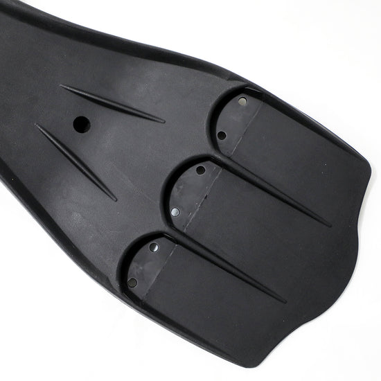 XDEEP Medium Stiff M-Size Jet Fins with Spring Heel Straps – Durable Scuba Diving Fins for Technical Divers