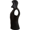 EXOWEAR HOODED VEST, UNISEX - BLK/GRY