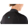 EXOWEAR LONG SLEEVE FRONT ZIP JACKET, WOMEN'S - BLK/GRY