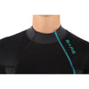 EXOWEAR LONG SLEEVE TOP, WOMEN'S - BLK/GRY