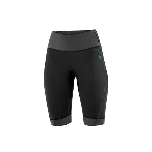 EXOWEAR SHORTS, WOMEN'S - BLK/GRY