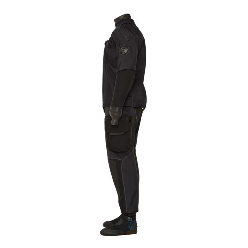 EXPEDITION HD2 TECH DRY - MADE TO ORDER - BLK, RED Men's Drysuit