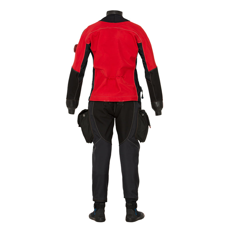 EXPEDITION HD2 TECH DRY - MADE TO ORDER - BLK, RED Men's Drysuit