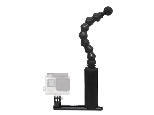 Flexible Single-Arm Camera Tray, Underwater Camera Tray for Photo and Video Rigs-Scuba Schools of America