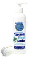 PEPPERMINT FOOT & BODY LOTION 8 OZ