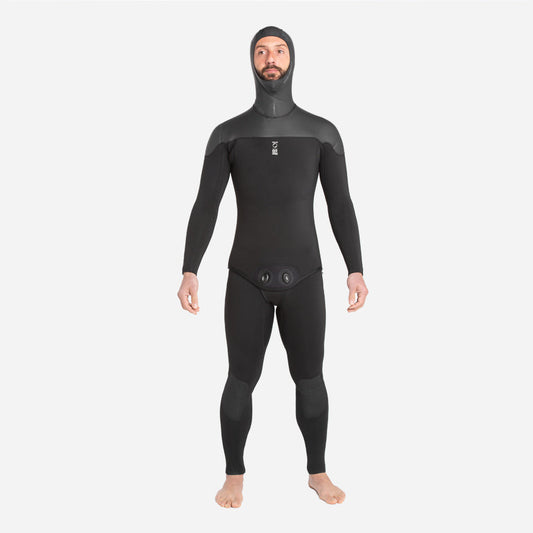 Men's RF2 Hooded 6/5/4mm Freediving Jacket Product Photo