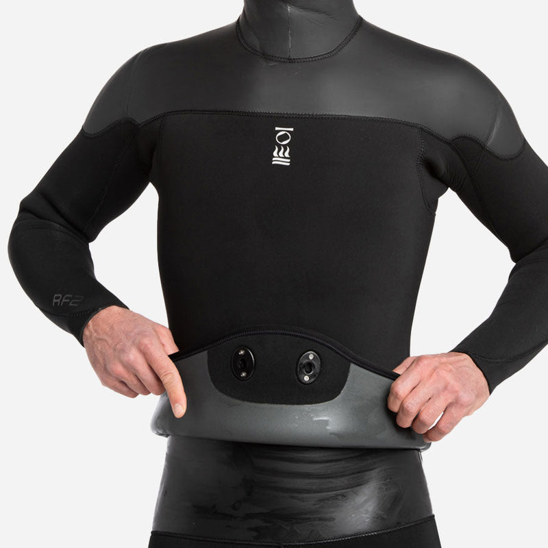 Men's RF2 Hooded 6/5/4mm Freediving Jacket Product Photo