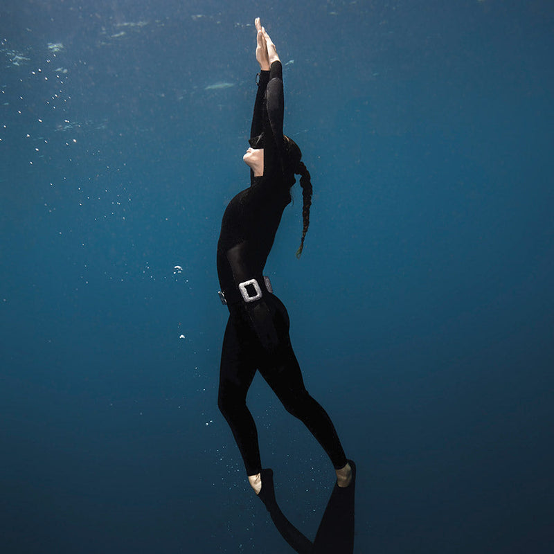 Women's RF1 3/2mm One Piece Freediving Suit Product Photo