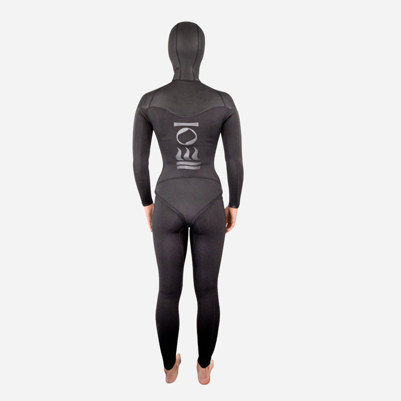 Women's RF2 Hooded 6/5/4mm Freediving Jacket Product Photo