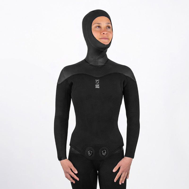 Women's RF2 Hooded 6/5/4mm Freediving Jacket Product Photo