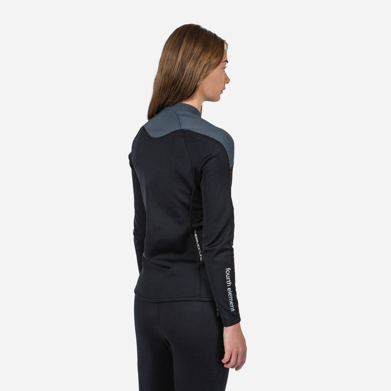 Women's Thermocline Front Zip Long Sleeve Dive Top Product Photo