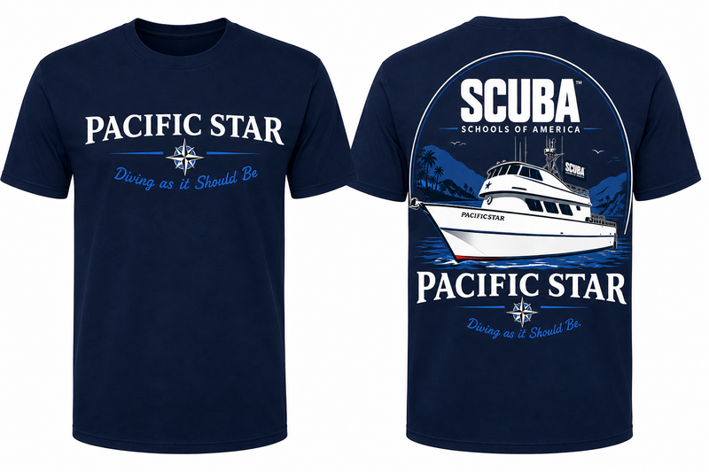 Pacific Star / Scuba Schools of America – Men's Tee Shirt