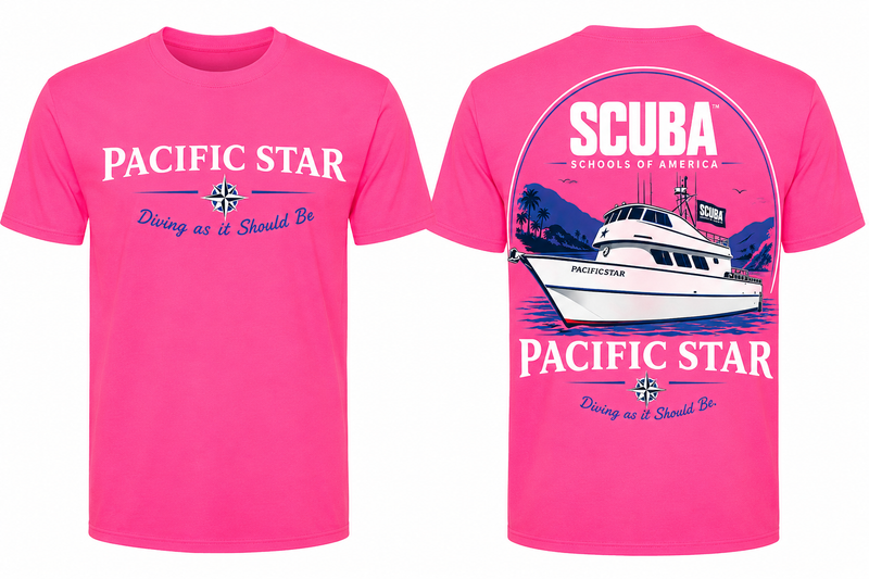 Pacific Star / Scuba Schools of America – Men's Tee Shirt