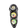 Genesis Three Gauge Console – Pressure, Depth, and Compass Gauges-Scuba Schools of America