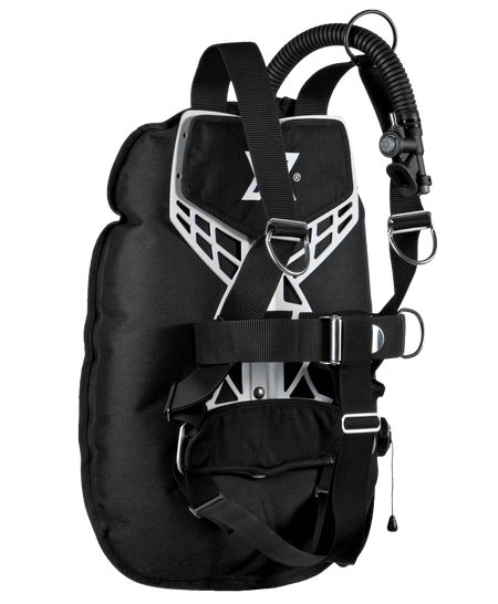 XDEEP GHOST BC – angled view highlighting low-profile design and streamlined backplate