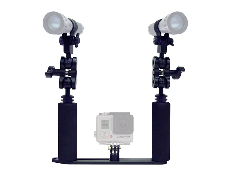 GoPro Camera Tray Kit Full Kit, Complete Underwater Camera Tray with Handles and Mounts-Scuba Schools of America