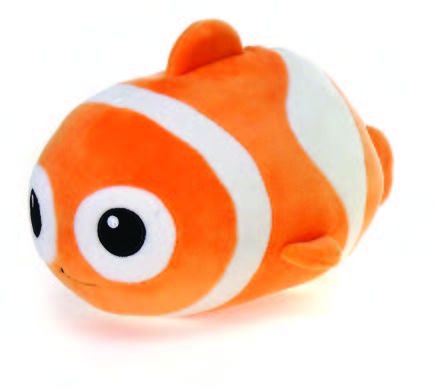 Cora the Clownfish Plush Toy