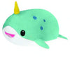 Lyssa the Narwhal Plush – Mint Green with Yellow Horn