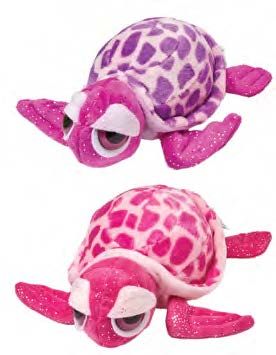 Pink and Purple Sea Turtle Plush – 2 Pack