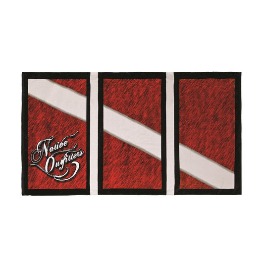 Red Dive Flag Towel