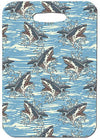 Shark Print luggage tag – Cartoon Ocean Theme