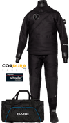 HDC Tech Dry Drysuit with 2-Way Suspenders, Professional Dry Suit for Diving and Snorkeling-Scuba Schools of America