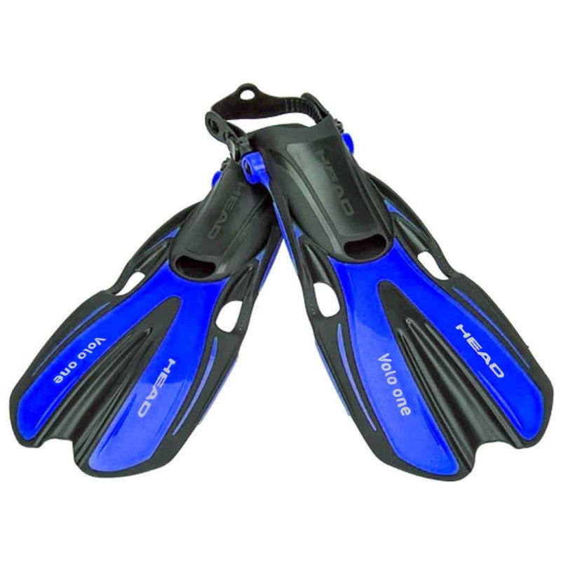 VOLO ONE Snorkel Fins with Black Mesh Bag, Compact High-Efficiency Blade and Soft Foot Pocket