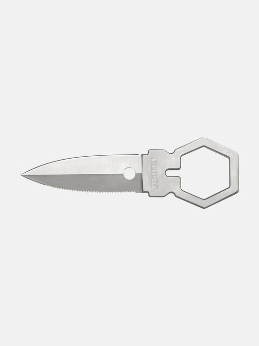 Knife HERO POLYGON S by Mares – Lightweight Stainless Dive Knife Product Photo
