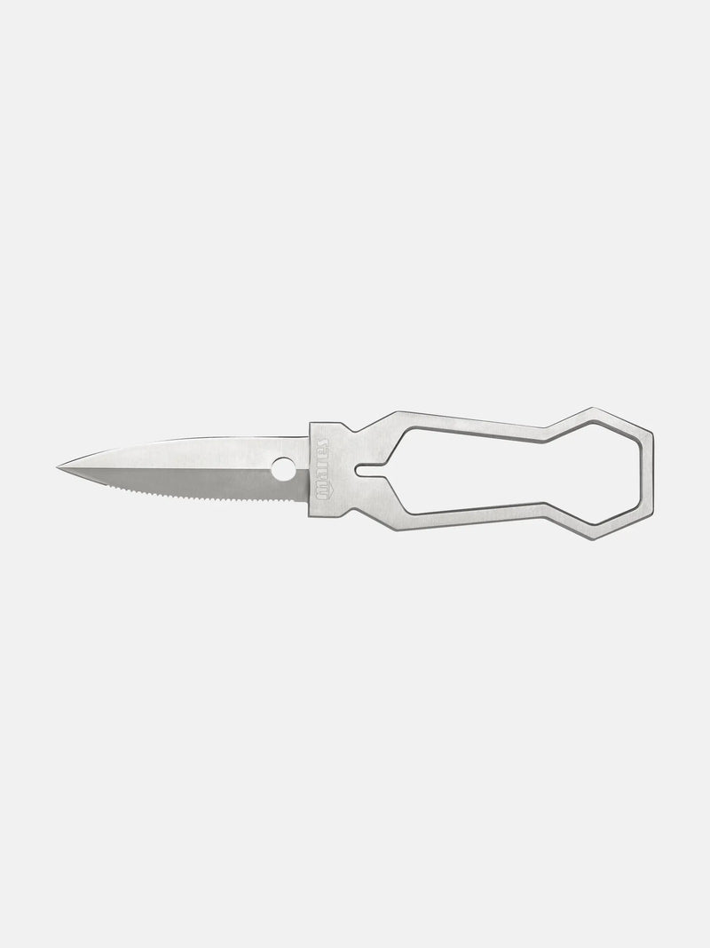 Knife HERO POLYGON by Mares – Compact Stainless Steel Dive Knife Product Photo
