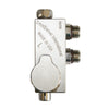Innovate Scuba Concepts Omni Swivel International diving regulator fitting with directional flow control - Made in USA
