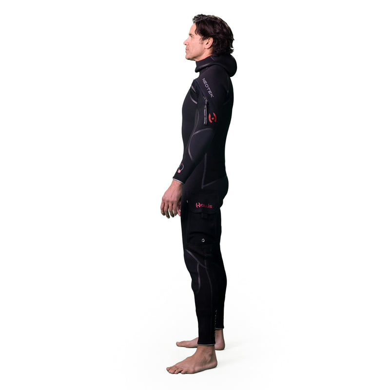 4/3mm Neotek Full Wetsuit, Thermal Suit for Diving and Snorkeling