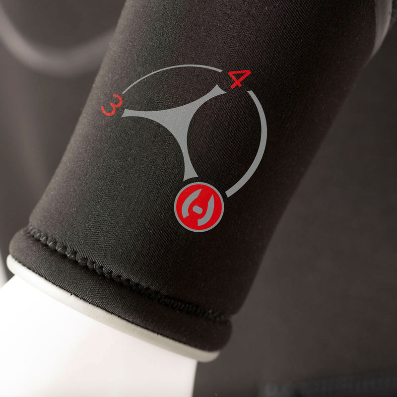4/3mm Neotek Full Wetsuit, Thermal Suit for Diving and Snorkeling
